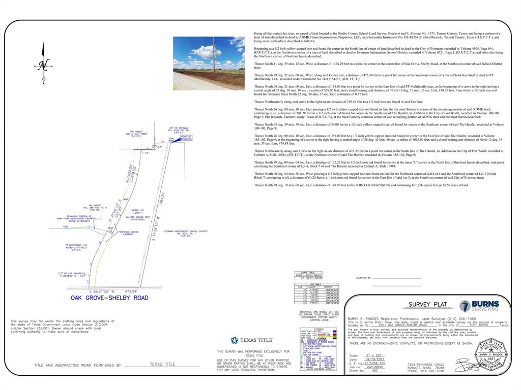 2001 Oak Grove Shelby Rd