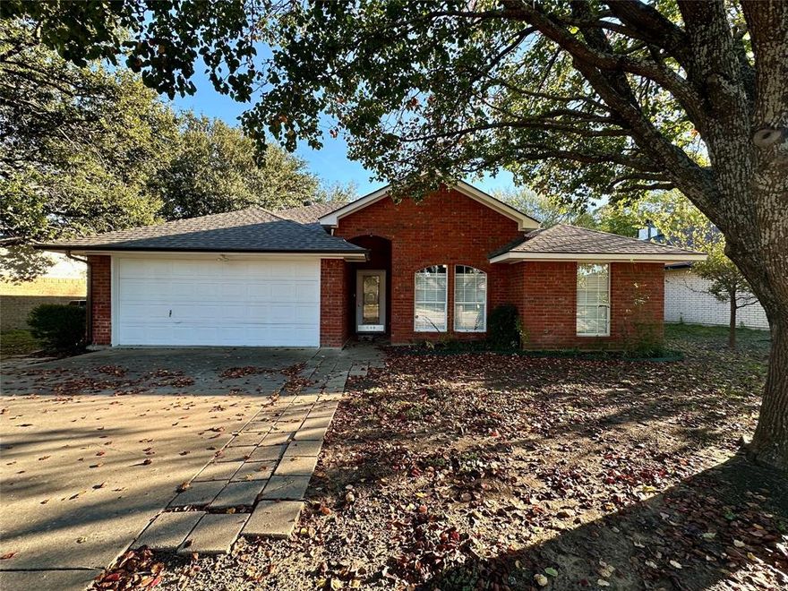 Charming 3-bedroom, 2-bath home in Waxahachie! Built in 1995 and offering 1,277 sq ft, this well-maintained property is clean, move-in ready, and filled with thoughtful updates. Inside, you’ll find a bright and comfortable layout with a cozy living room that features a pellet stove (seller can leave or remove based on buyer preference). The kitchen and dining area offer functional space for everyday living. The primary bedroom suite features a walk-in tub, dual vanity, and two walk-in closets, offering convenience and ample storage. The converted garage provides a spacious dedicated office or flex space with its own oversized walk-in closet, perfect for working from home, hobbies, or additional living needs. The backyard is a great size for outdoor enjoyment, complete with shade and room to play or garden. A small shed previously used for raising quail will be removed prior to closing. This home has been cared for and is in good condition making it ideal for buyers seeking affordability, convenience, and comfort in a peaceful Waxahachie neighborhood. Don’t miss this one!