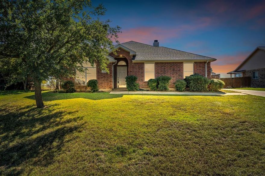 Welcome to 223 King George Rd, a charming 3-bedroom, 2-bathroom home in the heart of Ponder, Texas, offering the perfect combination of country serenity and modern convenience. This beautifully maintained property features an inviting open-concept layout, ideal for both everyday living and entertaining. Step into the spacious living area filled with natural light, leading to a well-appointed kitchen with ample counter space, custom cabinetry, and a comfortable dining area. The primary suite provides a private retreat with a walk-in closet and ensuite bathroom, while the secondary bedrooms offer versatility for guests, family, or a home office. Outdoors is an entertainer’s dream relax by the sparkling in-ground pool or host gatherings in your private backyard oasis. An extra garage provides additional parking, storage, or workshop space, making it ideal for car enthusiasts, hobbyists, or those in need of extra room. Located in a peaceful neighborhood within Ponder ISD, this home offers quick access to major highways while maintaining a quiet country atmosphere.