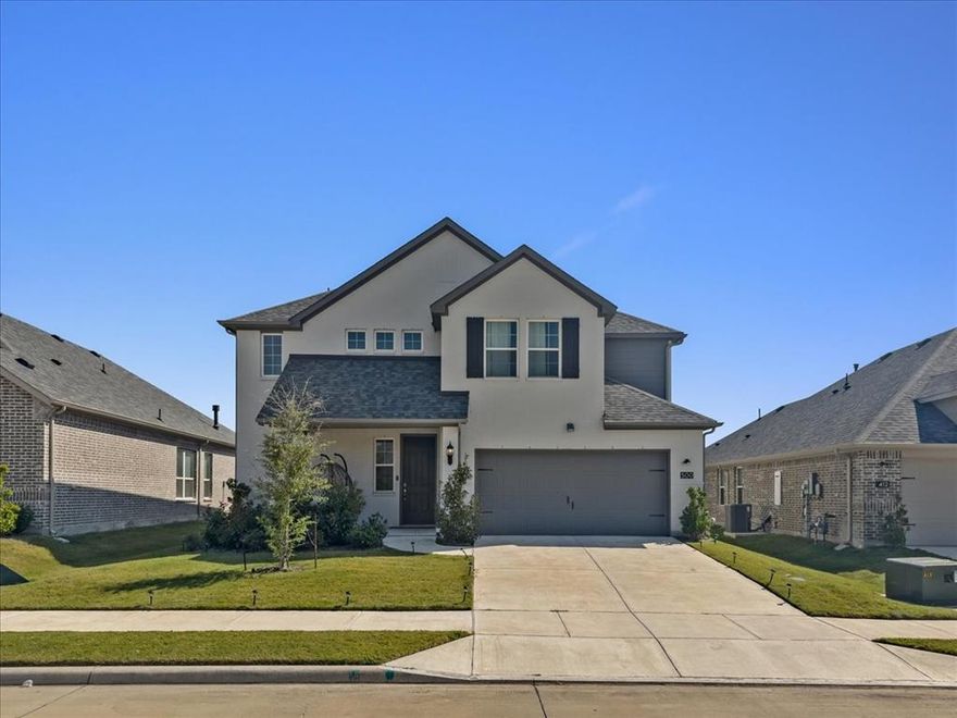 “Beautiful 4-bedroom, 2.5-bath home available for lease in the heart of Anna, TX! This spacious property features an open floor plan filled with natural light, a large media room, and a private home theater—perfect for family movie nights or entertaining guests.
The modern kitchen flows seamlessly into the living and dining areas, enhanced by a tasteful color palette that gives the home a contemporary and elegant feel—making it easy to decorate to your style.
The primary bedroom on the first floor offers comfort and privacy, while the additional bedrooms provide flexibility for guests, family, or a home office.
Step outside to enjoy a generously sized backyard with a large lot—ideal for outdoor activities, gardening, or hosting gatherings. The covered patio adds a perfect touch for relaxing evenings or weekend barbecues.
This stylish home features a built-in Tesla charger in the garage, offering convenient and efficient EV charging right at home - perfect for eco-conscious living.

Conveniently located near schools, shopping centers, and major highways for a smooth commute.”