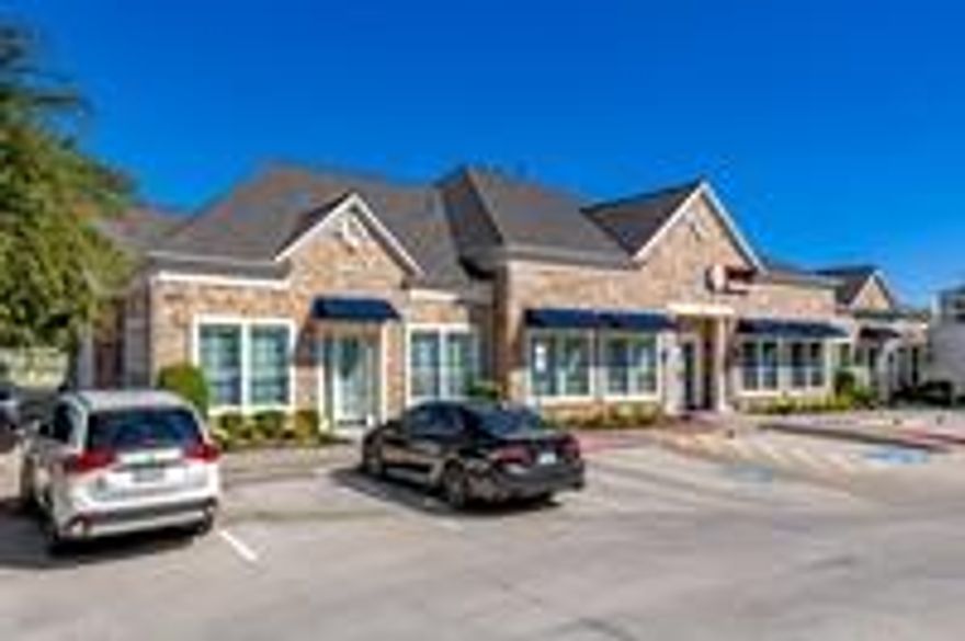 A 9,362-square-foot medical office building in Fort Worth.
Cash-flowing asset offers triple-net tenants with annual rent escalations.
The one-story property offers excellent building and monument signage and ample parking.
Located at the intersection of Park Vista Boulevard and Basswood Boulevard, with a combined daily vehicle count of 35,622.
The median income is $83,643, with a total consumer spending of $3.8 billion and over $178 million on health care.
Close to national retailers such as Target, Petco, Ross Dress for Less, Chick-Fil-A, Home Depot, and more. Medical Office Space For Lease
2nd Generation Space, Move-In Ready
Owner-User Sale Option
Minutes to Hospitals — Texas Health Harris Methodist Hospital Alliance & Medical City Alliance
Building, Monument Signage
Located at Basswood Blvd & Park Vista Blvd.— West of Hwy 377