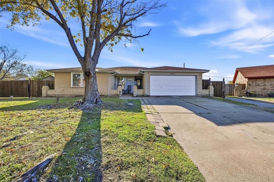 Welcome Home to this Well-established neighborhood! Step inside to this Spacious, Beautiful with fresh interior paint and stylish luxury vinyl plank flooring throughout. The kitchen and all bathrooms feature granite countertops. Recent updates include: Brand new  flooring throughout, foundation done Feb. 2023. All bedrooms have new carpet and each with its own ceiling fan for comfort. Enjoy a oversize-sized backyard with a large patio, perfect for relaxing or entertaining. This home is ideally located near schools, the Parks Mall, Arlington Highlands, Costco, shopping centers, and major highways for easy commuting. Agents and buyers are to verify all information contained herein.
