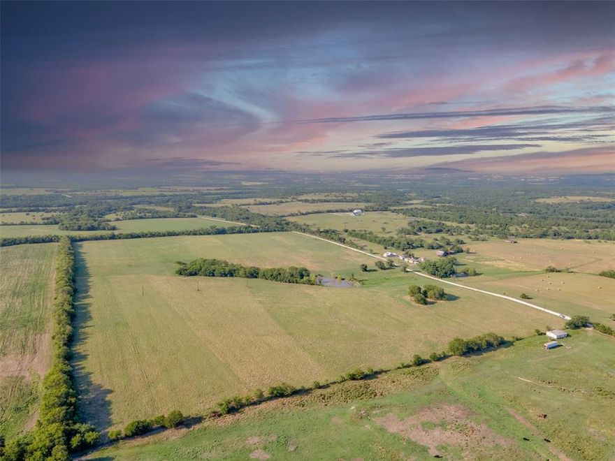 Welcome to Howe TX!  Don’t miss this rare opportunity to own 61.51 +-acre property of AG Exempt Land!  This opportunity offers endless opportunities for those seeking a tranquil and spacious escape from city life. With multiple access points, the possibilities are truly limitless with this rolling land through the property.
Conveniently located just minutes from Hwy 75 and downtown Howe, this expansive property provides easy access to the new TI and Globitech facilities, making it an ideal location for an investment opportunity. Meanwhile, the charming and vibrant cities of Sherman, McKinney, and Allen are just a short drive away, offering a wide range of shopping, dining, and entertainment options. So don’t miss this opportunity!  Information deemed reliable but not guaranteed. Buyer and Buyer's agent to verify that all information contained herein is accurate.