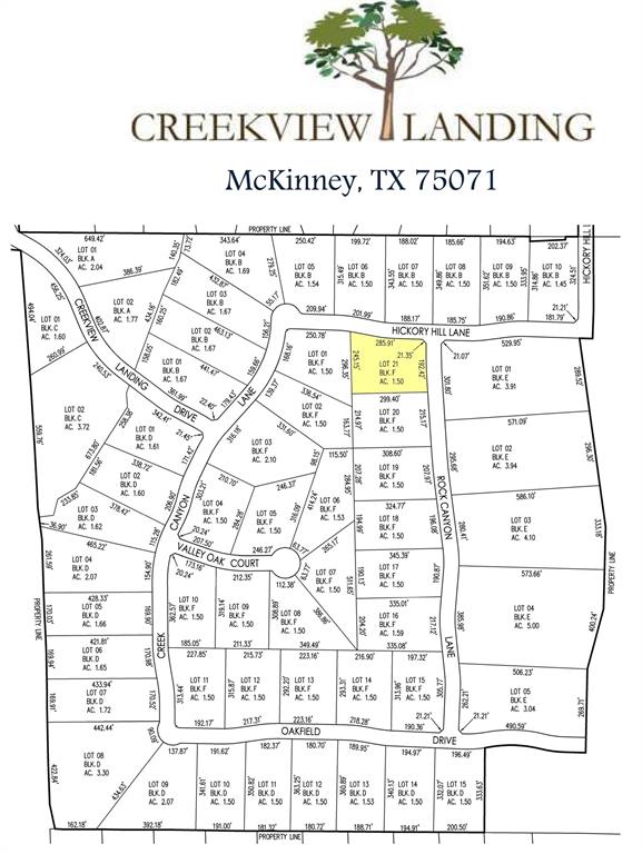 Lot 21-F Rock Canyon Lane