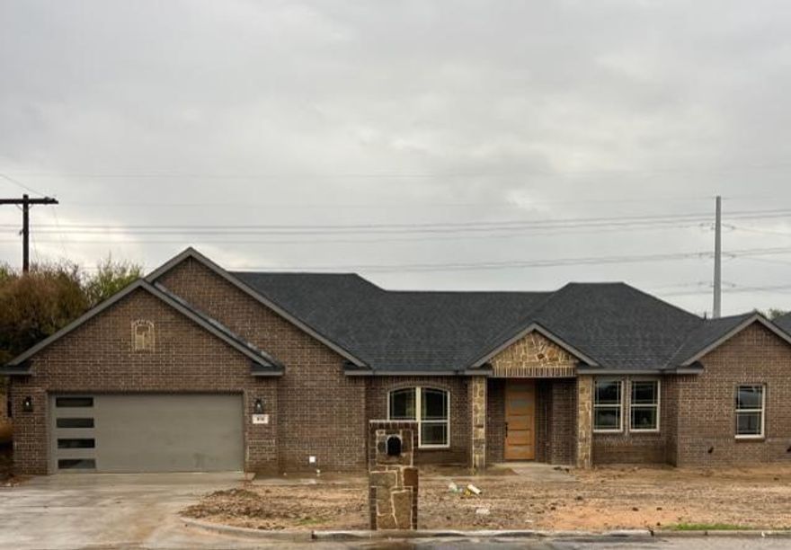 Beautiful new construction home with 4 bedrooms, 2 full baths and 1 half bath.  Upgrades galore.