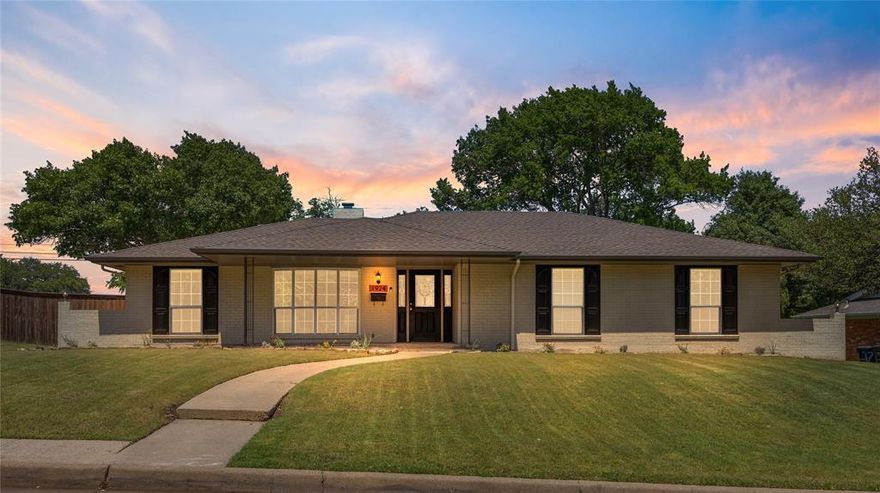 Beautifully updated 4-bedroom, 3-bath home in the highly desirable Ridgmar area, offering a perfect blend of comfort, functionality, and inviting outdoor living. Thoughtfully designed with an open floor plan, the home flows seamlessly over beautiful hardwood floors from the main living spaces into the kitchen, creating an ideal setting for both everyday living and entertaining.

The spacious primary suite is a bright and relaxing retreat with a generous walk in closet and abundant natural light. Two secondary bedrooms are positioned opposite the primary for added privacy and flexibility, while a separate fourth bedroom is ideal for a guest suite, home office, or quiet getaway. Energy-efficient windows, fresh interior paint, and major system upgrades completed within the past 3 to 4 years make this home truly move-in ready.

Outside, the expansive backyard offers exceptional versatility with multiple fenced areas perfect for pets, play, or your own outdoor oasis. A privacy fence with an electric gate surrounds the serene, tree-lined yard, providing both charm and security for entertaining or daily enjoyment. Adding even more value, an immaculate detached shed has been transformed into a fully finished home office featuring windows, drywall, and luxury vinyl plank flooring.