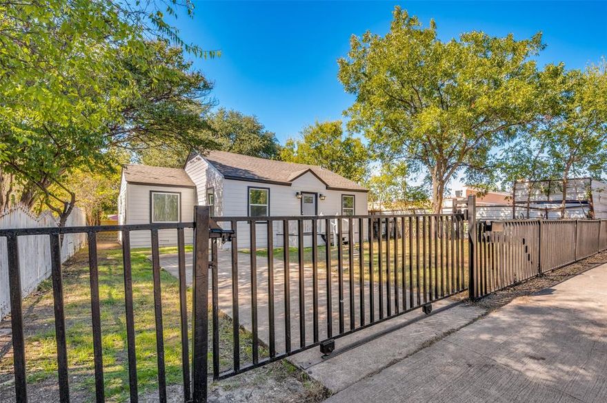 Step inside this stunning fully remodeled home featuring modern updates throughout! This 3-bedroom, 2-bath residence offers an open and inviting floor plan with fresh finishes, new flooring, and stylish fixtures. The bright kitchen boasts updated countertops, new cabinetry, perfect for everyday living or entertaining. Relax in the spacious primary suite with a beautifully updated bathroom, or enjoy the large backyard—ideal for gatherings, pets, or future outdoor projects. Every detail has been thoughtfully refreshed, making this home completely move-in ready!