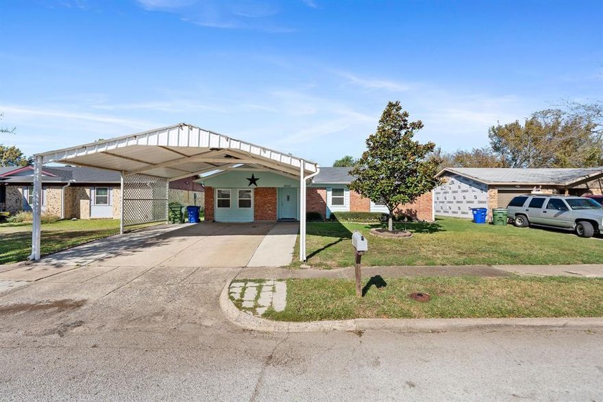 Beautifully maintained home ready for new owners! This charming property features 3 bedrooms, 1.5 baths, and a spacious carport. Thoughtful updates, including beautiful quartz countertops, make it perfect for anyone who works from home. Enjoy a welcoming layout and a stunning backyard oasis, deal for relaxing or entertaining. 
Conveniently located near shopping, dining, and major highways. Don’t miss the chance to make this house your new home!