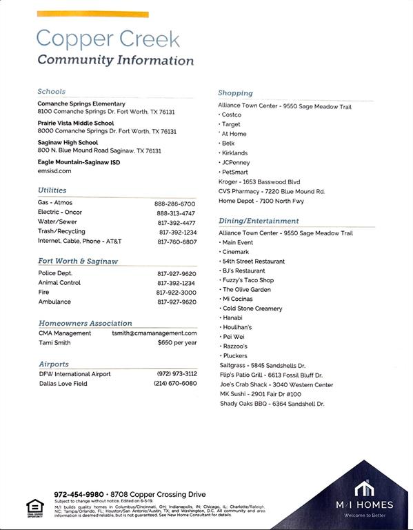 Copper Creek - Residential