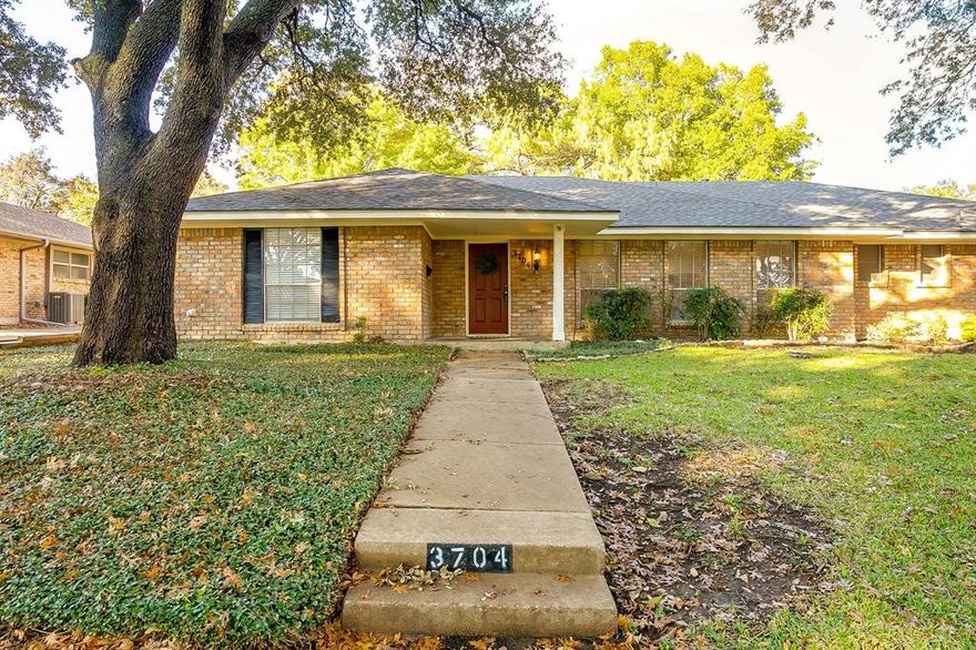 Welcome to this beautifully maintained home in the highly desirable Wedgwood East neighborhood of Fort Worth. With over 2,200 square feet, this move in ready property has been thoughtfully updated and well cared for. Recent improvements include a new roof and foundation repairs in 2025, giving you peace of mind from day one.

This home offers 4 bedrooms and 3 full bathrooms, providing comfortable space for families, first time buyers, or anyone looking to settle into an established community. The additional bonus space adds an estimated 250 square feet and is ideal for a playroom, office, or bonus living area. Fresh interior touch ups and newly painted exterior trim add to the clean and welcoming feel.

Inside, you will find original woodwork, scalloped trim, and built ins that showcase the charm Wedgwood homes are known for. Real wood floors add warmth throughout, and the vaulted living room features new skylights that bring in natural light when open and can be shaded when preferred. A wood burning fireplace offers a classic focal point and creates the perfect spot for cozy evenings at home. The kitchen includes a new electric stove top and plenty of room for cooking and gathering. The primary suite features a walk in closet for added convenience.

Outside, the property includes a two car garage along with a separate storage building that has full electrical service. It works well as a workshop, hobby space, or a place to store all your holiday items. The oversized lot with mature trees provides excellent shade and a relaxing outdoor setting.

With its blend of character, thoughtful updates, and a location that remains one of Fort Worth’s best values, this home is sure to go fast. Open House Sunday, November 30th from 2:00-4:00.