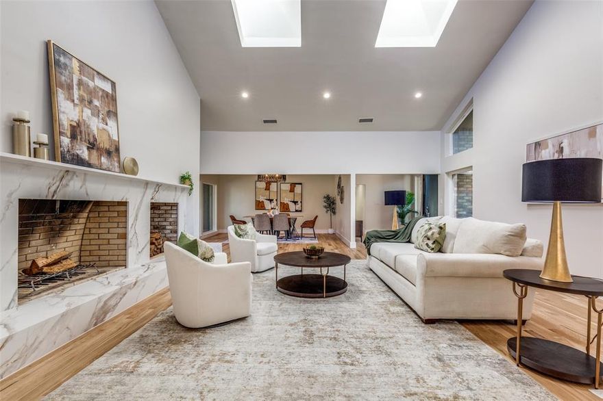 Stunning Updated Mid-Century Modern Home in Brentfield Elementary District

Welcome to this meticulously updated mid-century modern masterpiece, perfectly situated on an expansive cul-de-sac lot in a highly sought-after Richardson neighborhood. Zoned for the acclaimed Brentfield Elementary School in the exemplary Richardson Independent School District, this 5-bedroom, 4.5-bathroom estate offers a rare blend of timeless design and contemporary luxury living.

Architectural Style: Authentic Mid-Century Modern design with clean lines and abundant natural light.
Space & Layout: Generously proportioned 5 bedrooms and 4.5 bathrooms, ideal for family living and entertaining.
Outdoor Oasis: A large, private backyard retreat featuring a sparkling swimming pool, perfect for relaxation and recreation.
Privacy & Security: Enjoy peace of mind and seclusion with a full wooden privacy fence and a secure electric gate leading into the property.
Location: Coveted cul-de-sac location in the prestigious Brentfield Elementary attendance zone.

This home is an entertainer's dream, featuring seamless transitions from indoor living spaces to the outdoor pool area. The recent updates harmonize perfectly with the original architectural charm, creating a unique and desirable living experience.

Don't miss the opportunity to own a piece of architectural history within one of the area's top school districts. Contact us today to schedule your private showing!

Photos coming soon!