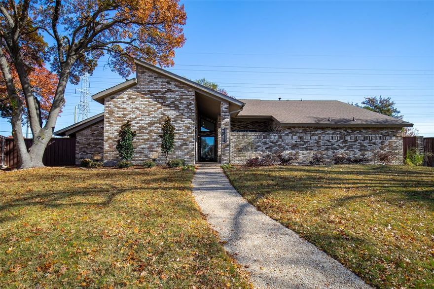 Stunning Updated Mid-Century Modern Home in Brentfield Elementary District

Welcome to this meticulously updated mid-century modern masterpiece, perfectly situated on an expansive cul-de-sac lot in a highly sought-after Richardson neighborhood. Zoned for the acclaimed Brentfield Elementary School in the exemplary Richardson Independent School District, this 5-bedroom, 4.5-bathroom estate offers a rare blend of timeless design and contemporary luxury living.

Architectural Style: Authentic Mid-Century Modern design with clean lines and abundant natural light.
Space & Layout: Generously proportioned 5 bedrooms and 4.5 bathrooms, ideal for family living and entertaining.
Outdoor Oasis: A large, private backyard retreat featuring a sparkling swimming pool, perfect for relaxation and recreation.
Privacy & Security: Enjoy peace of mind and seclusion with a full wooden privacy fence and a secure electric gate leading into the property.
Location: Coveted cul-de-sac location in the prestigious Brentfield Elementary attendance zone.

This home is an entertainer's dream, featuring seamless transitions from indoor living spaces to the outdoor pool area. The recent updates harmonize perfectly with the original architectural charm, creating a unique and desirable living experience.

Don't miss the opportunity to own a piece of architectural history within one of the area's top school districts. Contact us today to schedule your private showing!

Photos coming soon!