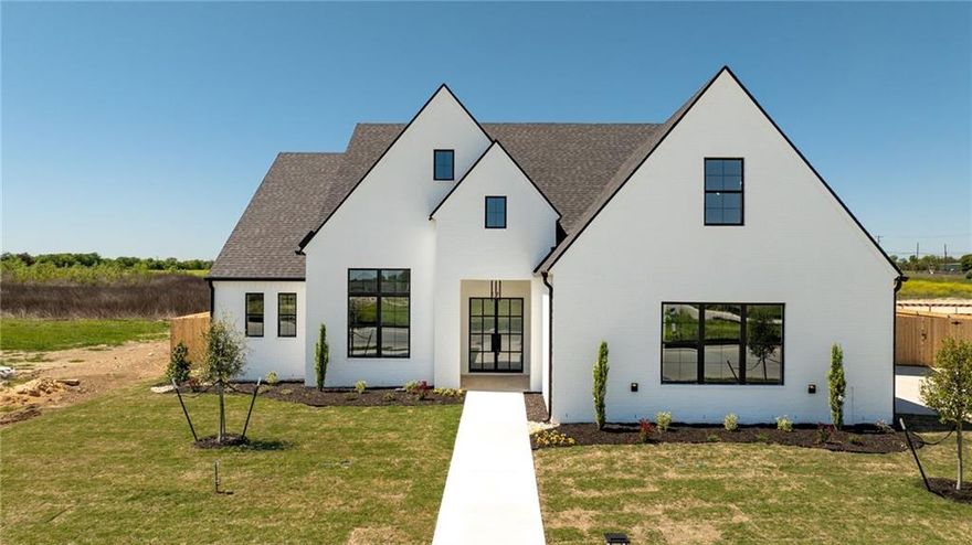 EXPERIENCE THE PERFECT BLEND OF MAGNOLIA-STYLE ELEGANCE CRAFTED BY BEASLEY CONSTRUCTION AT 11000 DENALI DR! Nestled within the prestigious Tanglewood Estates subdivision in Woodway, TX, this property offers a remarkable blend of contemporary design and timeless elegance. With 4 bedrooms, 3.5 bathrooms, and a versatile flex space upstairs, this home is a perfect match for modern family living. The heart of the home is a beautifully designed kitchen that features stainless steel appliances, modern cabinetry designs, walk in pantry, and an island that overlooks the living room and gas fireplace. The main floor boasts 3 bedrooms and a primary suite with a luxurious shower, freestanding tub, and walk-in closet. The second floor features a flex space that can be customized to suit your lifestyle – use it as a home office, media room, or a playroom for the kids. Families residing in Tanglewood Estates have the advantage of the natural gas options, sidewalk lined streets, a 3 acre park, 1 acre pocket parks, and being a part of the esteemed Midway Independent School District. With its spacious layout, top-notch schools in the Midway ISD, and a vibrant dining scene, this property offers the perfect blend of comfort, style, and convenience for your family's next chapter. 

ENJOY $5,000 BUYER CREDIT & LIGHTING PACKAGE AT CLOSING WITH ACCEPTABLE OFFER BEFORE HOME COMPLETION. 

BEASLEY CONSTRUCTION, YOUR PREMIER DESTINATION FOR LUXURY LIFESTYLE AND TIMELESS ELEGANCE! *Custom Floor Plans Available*