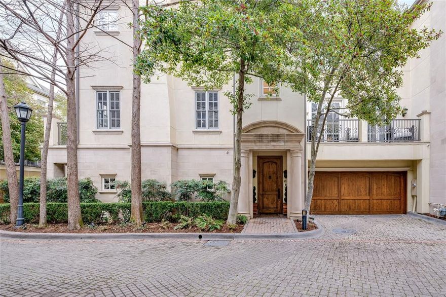 Nestled within the prestigious and exclusive Cascada on Turtle Creek, this exceptional 3-bedroom, 3.1-bathroom townhome offers the pinnacle of lock-and-leave luxury living. Located in a private, gated enclave with direct access to the iconic Katy Trail, this home is just moments away from the best dining, shopping, and entertainment that Dallas has to offer.

Spanning nearly 3,700 square feet, this thoughtfully designed residence features an elevator servicing all three floors, making it as convenient as it is luxurious. The elegant interiors are enhanced by numerous recent updates include designer lighting, custom wall coverings, and sophisticated finishes throughout. Spacious living and dining areas provide the ideal setting for entertaining, while the gourmet kitchen is equipped with top-of-the-line appliances, perfect for any culinary enthusiast.

The master suite is a true retreat, offering a serene sanctuary with two custom walk-in closets that were recently renovated by Closets by Design and a spa-like bathroom featuring classic, designer finishes. Each of the additional bedrooms are generously sized, offering plenty of room for relaxation. The first floor private office or den adds versatility to the floorplan.

Enjoy breathtaking treetop views from the private balcony or relax in the tranquil sitting area off the kitchen. With seamless transitions between indoor and outdoor spaces, this home exemplifies modern luxury and timeless elegance. Whether you’re hosting guests or unwinding in solitude, this home offers a lifestyle that satisfies even the most discerning tastes.