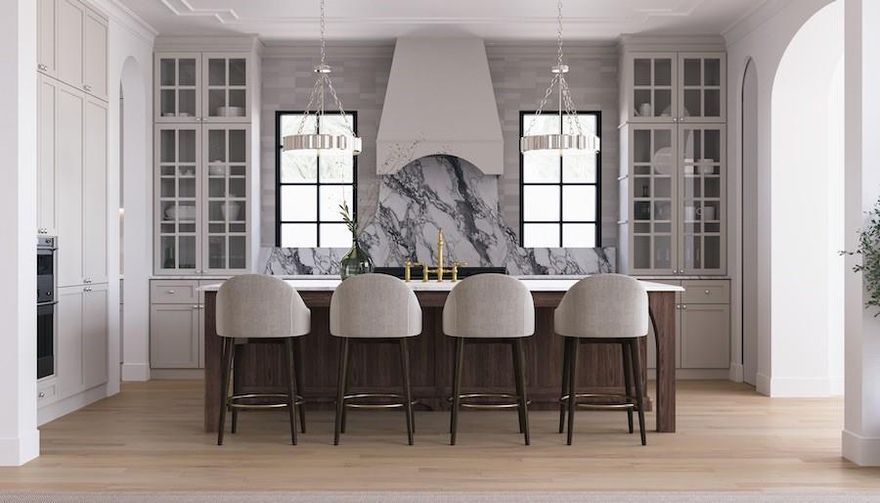 A signature Jessica Koltun Home build and design in the heart of coveted Midway Hollow, this stunning new construction offers unparalleled craftsmanship, thoughtful planning, refined finishes, and a private pool, with a 2026 anticipated completion. Spanning 4,902 square feet, the home features 6 bedrooms and 5 bathrooms with a smart floorplan that balances modern luxury and everyday livability.
Step inside to light-filled interiors where clean architectural lines, high ceilings, and custom details come together effortlessly. Expansive living spaces flow seamlessly to a chef’s kitchen anchored by premium materials, bespoke cabinetry, and thoughtfully designed workspaces—perfect for entertaining or daily life.
Private bedroom suites offer comfort and style, including a serene primary retreat with a spa-inspired bath and generous closet space. Designer finishes and carefully curated selections are evident throughout, elevating each room while creating a cohesive, timeless aesthetic.
Outside, the striking exterior design enhances the home’s presence on its Midway Hollow lot, with outdoor living spaces that extend everyday enjoyment. Ideally located near premier dining, shopping, parks, and major thoroughfares, this residence embodies Jessica Koltun Home’s blend of architectural sophistication, functionality, and enduring style.