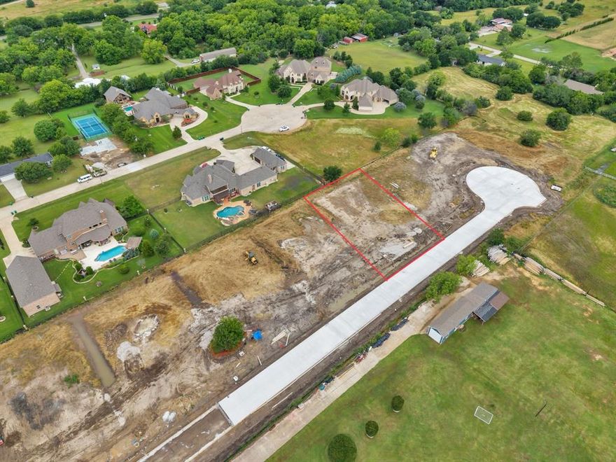 Design and build with Netze Homes on this premium 0.370-acre lot in the Ryan Woods subdivision. Featuring over 16,100 sqft of space, this interior lot is ideal for a luxury semi-custom home. Located in a fully developed neighborhood with streets and utilities in place. No MUD or PID. Easy access to I-35E and local amenities, with top schools including Ryanws Elementary, McMath Middle, and Denton High. A great opportunity to invest in long-term quality and community.