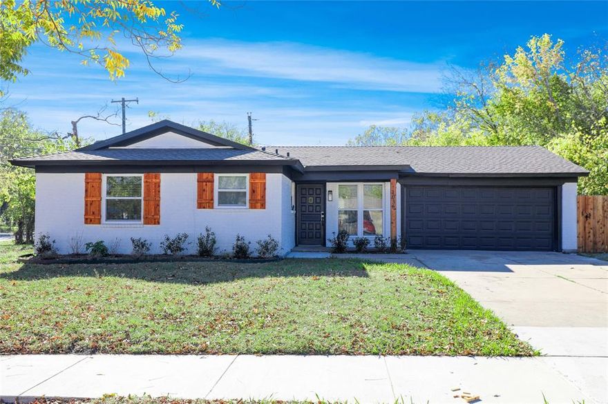 Charming & meticulously renovated, this one-story gem is a perfect blend of comfort & style. Step inside & be captivated by the updating that make this 3 bedroom, 2 Bath home truly special. New flooring throughout sets the stage for a contemporary & welcoming atmosphere. The kitchen sparkles with custom cabinets & soft-close drawers, complemented by sleek quartz c-tops & SS appliances. Enjoy peace of mind that comes with a home that has been thoughtfully updated for modern efficiency & comfort, equipped with practical upgrades including new windows, new HVAC system & ductwork, water heater & plumbing, roof & insulation, wiring & panel! Situated on a spacious corner lot with large fenced-in yard, an ideal blend of privacy & outdoor enjoyment. 2-car garage provides convenience & extra storage space. Close to Historic Downtown McKinney & the area's vibrant culture, dining & entertainment, as well as major employers such as McKinney National Airport & Encore Wire. Move-in-ready!