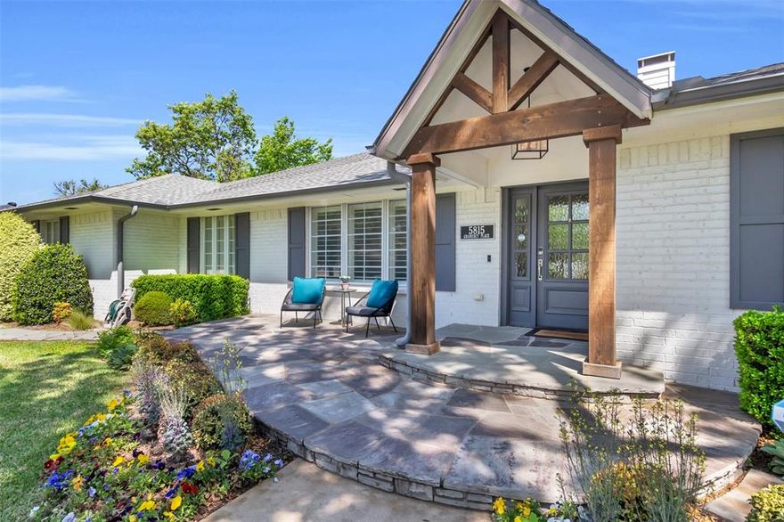 Offered in the Heart of the Private School Corridor, 

Discover luxury and exceptional entertaining at this updated 5-bed, 4.5-bath home in one of North Dallas’s most sought-after neighborhoods, within close proximity to the Northaven Trail. Perfectly positioned on tree-lined street, 5815 Gramercy offers the rare combination of privacy, style, and proximity—just steps from the shops and restaurants of Preston Royal, and with seamless access to the Dallas North Tollway.

Step inside to find spacious living and dining areas, a completely renovated kitchen, and spa-like bathrooms throughout. The open floor plan is designed for everyday comfort and effortless entertaining, featuring a generous playroom, multiple living spaces, and walls of windows that overlook the show-stopping backyard.

Outdoors, enjoy your own private retreat: a sparkling pool with tranquil waterfalls, an expansive turfed yard, mature landscaping, and a full outdoor kitchen perfect for hosting family and friends year-round. The 3-car garage includes a built-in home gym, ideal for modern living.
Don’t miss this rare opportunity to own in the heart of it all—just minutes from top private schools, upscale shopping, dining, and major commuting routes. Where comfort, style, and location come together in perfect harmony.