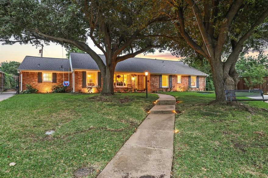 BEAUTIFUL CUL-DE-SAC HOME ON NEARLY ONE-THIRD OF AN ACRE IN HIGHLY DESIRED NORTH DALLAS

Set on a rare oversized lot in a quiet cul-de-sac, this 4-bedroom, 2.5-bath home offers the kind of space, flow, and setting that is increasingly hard to find in North Dallas. With square footage in all the right places for everyday living, gathering, and entertaining, the home lives comfortably today while also offering future flexibility and long-term potential.

Located within the sought-after Withers Elementary attendance zone and minutes from premier private schools, this home offers an exceptional blend of convenience, education options, and neighborhood lifestyle.

Inside, you’re welcomed by a bright, open layout filled with natural light, gorgeous hardwood floors, fresh paint, and new carpet. The updated kitchen features quartz countertops, stainless steel appliances, and a gas range designed for both daily living and entertaining.

The home’s layout is intentionally functional, offering a versatile loft space ideal for a playroom, home office, or second living area. Two secondary bedrooms are connected by a Jack-and-Jill bath, creating a practical and family-friendly layout.

What truly sets this home apart is the lifestyle it delivers outdoors. The expansive backyard retreat features mature trees, a covered patio, fire pit, and putting green creating a space that feels both private and inviting. Whether it’s game days, evenings by the fire, or hosting friends for Mahjong night, this backyard was designed for making memories and feels like a true extension of the home.

The nearly one-third acre lot also offers a rare opportunity for buyers looking to create additional value over time. Whether enjoyed exactly as it is today or expanded in the future, the property provides flexibility, room to grow, and long-term equity potential in one of North Dallas’ most desirable neighborhoods.