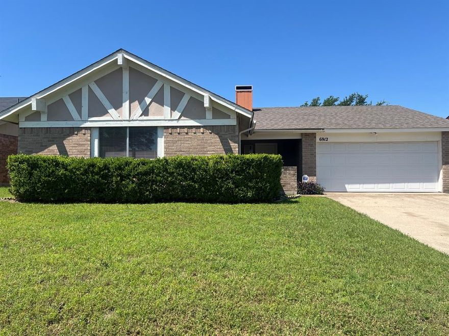 Traditional at its best. This four-bedroom, two-bath home features a two-car garage, huge, combined living and dining areas, and a family room anchored by a beautiful brick fireplace. Enjoy the breakfast bar and spacious gourmet kitchen, perfect for entertaining. The nicely sized backyard offers plenty of room to relax and enjoy outdoor living.