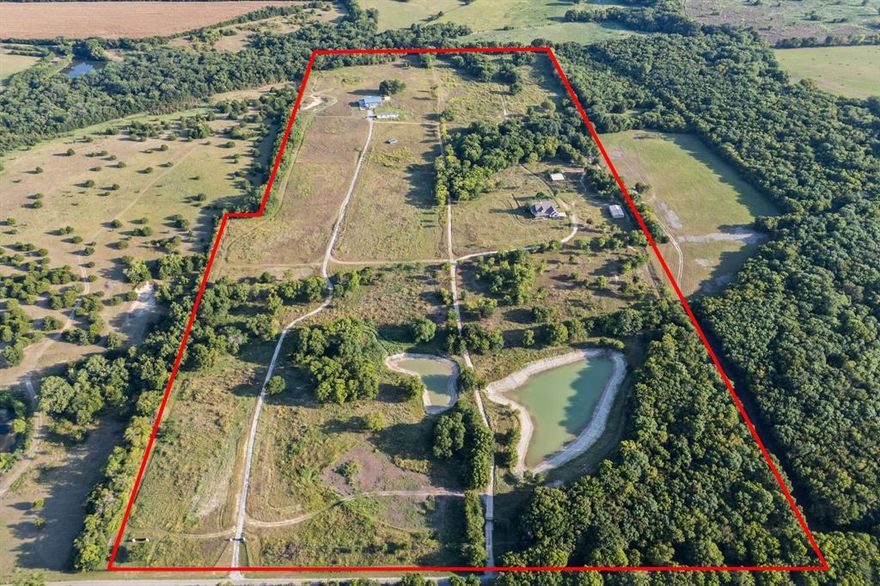 A rare opportunity to purchase 64.013 acres of land with a 2,995 square foot farmhouse, a barndominium, and a pool, all located within the Extraterritorial Jurisdiction (ETJ) of Anna, Texas, in the Blue Ridge ISD.
Spanning a substantial tract of County Road 581 frontage, this property offers excellent visibility and access for future development or immediate residential use. The gently rolling topography adds to the site’s charm and development flexibility. With essential infrastructure already in place, including water, electricity, and a septic sewer system, it is an ideal opportunity. 
This is a prime development opportunity in Anna, Collin County, TX, recognized as the 5th fastest-growing counties in the U.S. The area is experiencing significant economic and community development, including: Collin College is developing a 100-acre campus in Anna’s ETJ, enhancing educational and economic opportunities. A new $60M Downtown Master Plan includes a municipal complex with a library, as well as water wastewater upgrades and new incentives. Multiple large scale residential developments, including 9 multifamily projects under construction, are underway. Projects like Liberty Hills (1,000 acres mixed use) and Rockhill Development (128 acres residential) are shaping the future of the community. The city boasts a pro business, pro development City Council with a streamlined permitting process.
Benefiting from strategic access to State Highway 121, this property is near leading regional amenities, high-growth residential communities, and regional catalysts like G2 Motorsports Park, HEB, Bucee's, Kroger, and Walmart. The site is only a few miles from the Collin County Outer Loop, a major infrastructure project slated to connect Anna to the Dallas North Tollway by Q2 2026. This is a rare chance to secure land in a growing corridor poised for long-term appreciation.