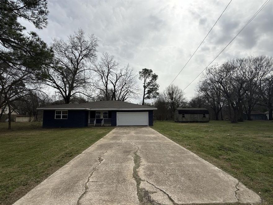 Take a look at this great home sitting on more than an acre in a peaceful, quiet neighborhood with no HOA. Open concept layout, includes three large bedrooms, two full bathrooms, a large living area, and a large dining area—perfect for both family living and entertaining guests. Outside, you’ll find a large fenced backyard ideal for kids, pets, or outdoor gatherings, along with a two-car garage for added storage and convenience. Only short distance to the lake or DFW amenities. Sold AS-IS.