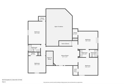 Tiny photo for 922 Christopher Drive, Cedar Hill, TX 75104 (MLS # 21100007)