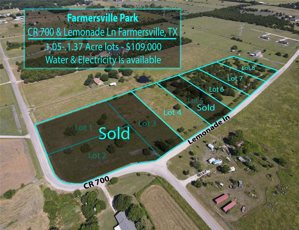 Farmersville Park Estates - Land