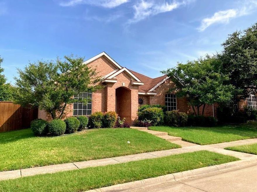 Welcome to this beautifully updated 3-bedroom, 2-bathroom home located in the highly desirable Frisco ISD area of McKinney. Nestled in a quiet, well-maintained neighborhood, this home offers a perfect blend of comfort, convenience, and modern living.

Step inside to an inviting open-concept layout featuring fresh paint, new fixtures, and abundant natural light throughout. The spacious living area flows seamlessly into the dining space and kitchen, making it ideal for entertaining or relaxing evenings at home. The kitchen includes ample cabinet space, a breakfast bar, and views of the backyard.

The primary suite boasts a generous layout with an en suite bathroom and walk-in closet. Two additional bedrooms provide flexibility for guests, children, or a home office. Both bathrooms have been refreshed and offer clean, modern finishes.

Outside, you'll find a private fenced backyard—perfect for pets, outdoor dining, or weekend gatherings. The home also includes a two-car garage and convenient access to major highways, shopping, dining, and local parks.

Located minutes from 121, Tollway, and top-rated schools, this home delivers both lifestyle and functionality.