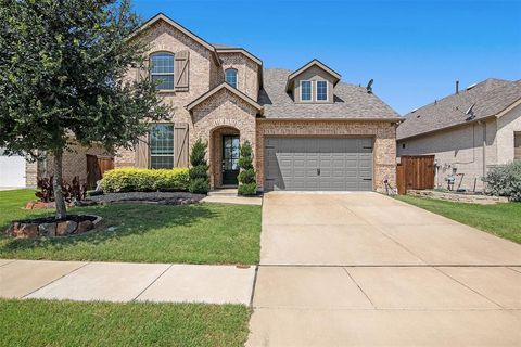 A home in Aubrey