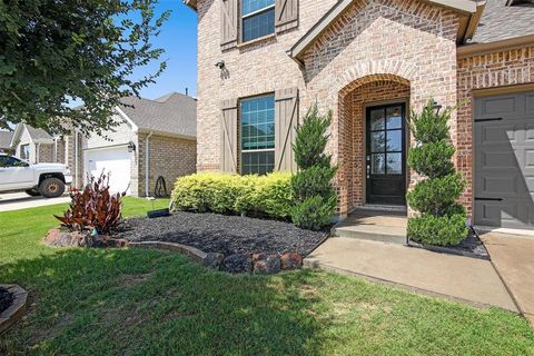 A home in Aubrey