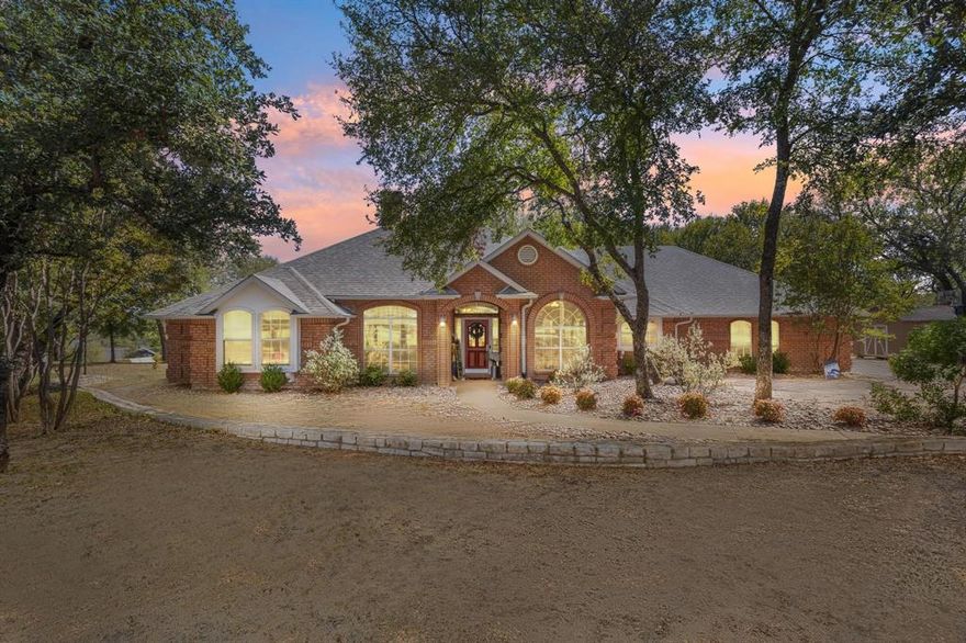 Tucked away in a peaceful cul-de-sac within the sought-after Diamond Oaks subdivision, this beautiful 4-bedroom, 2.5-bath home sits on a private, semi-wooded 1.09-acre lot—offering the perfect blend of space, serenity, and timeless charm.

Inside, you’ll find a well-designed layout ideal for both everyday living and entertaining. The kitchen and bathrooms feature elegant granite countertops, complemented by a mix of wood, tile, and carpet flooring. Separate living, dining, and gathering areas create flexibility for how you live, work, and host.

The spacious primary suite serves as your personal retreat, complete with a granite-topped bath and an expansive walk-in closet. Each of the three additional bedrooms is generously sized—perfect for creating a home office or hobby room.

Step outside to your private backyard oasis, where a sparkling in-ground pool awaits. Surrounded by mature trees, this serene setting offers both shade and privacy, while the natural landscape provides a blank canvas to make it your own.

Additional highlights include a three-car garage, ample parking, and an unbeatable location just off I-20—perfectly positioned between Fort Worth, downtown Weatherford and just minutes away from Aledo. 

Homes in Diamond Oaks are rarely available—don’t miss your chance to own this incredible combination of country tranquility, modern comfort, and poolside living!