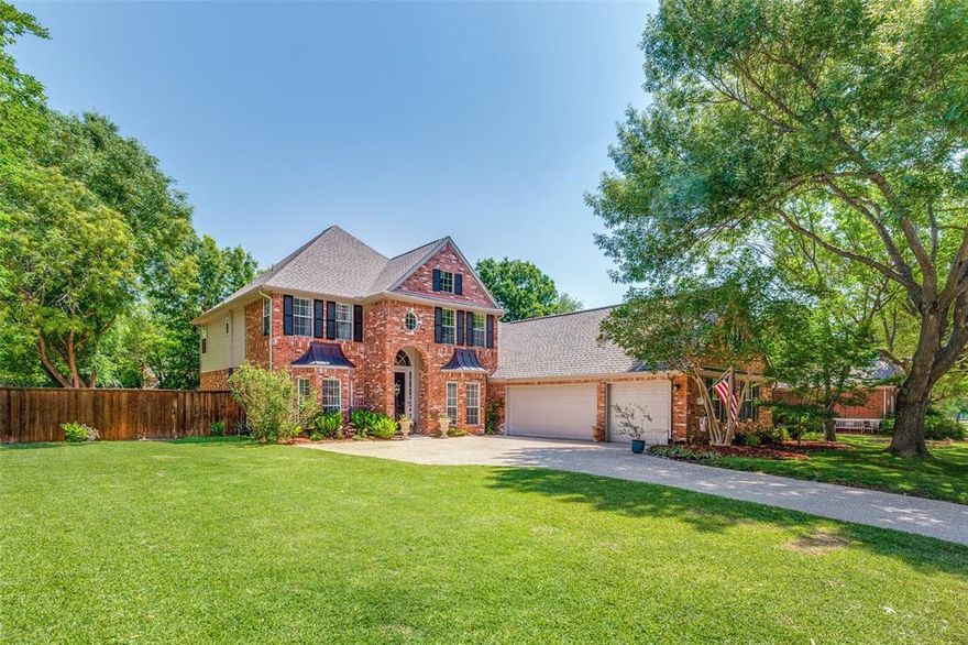 Nestled within the prestigious, tree-lined Timber Crossing community of Stonebridge Ranch, this beautifully updated residence offers refined living in one of McKinney’s most sought-after neighborhoods. Ideally located across from one of The Clubs of Stonebridge Ranch and its acclaimed golf courses, this exceptional home blends elegance, comfort, and privacy. 

This stunning 4-bedroom, 3-bath home features a highly desirable floorplan with both the luxurious primary suite and a secondary bedroom conveniently located on the main level. Designed for entertaining and everyday living alike, the open-concept kitchen showcases crisp white cabinetry, white quartz countertops and backsplash, stainless steel appliances including a gas cooktop, and an oversized island that seamlessly connects to the living spaces. Light and airy throghout the home.

Rich French Oak engineered hardwood flooring flows throughout, adding warmth and timeless style. Mature trees line the charming streets of this tucked-away enclave, while the backyard enjoys the added privacy of a scenic greenbelt backdrop for privacy from neighbors.

A rare opportunity to own an Executive style home in the heart of Stonebridge Ranch with resort-style surroundings, golf, dining, and premier amenities just moments away. Furniture, appliances, and playground equipment are negotiable for added convenience and flexibility. Plan on showings to begin next week, on Friday May 22.