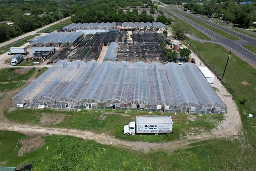 Turn-key wholesale and retail plant nursery business for sale in Waco, Texas, located in McLennan County on 11.172 acres of fully fenced land with approximately 7-foot chain link perimeter fencing. Colors of Texas is a well-established, income-producing nursery with over 15  years of successful operation and a strong reputation across Central Texas and parts of Oklahoma.

This commercial property includes over 20 gutter-connected greenhouses equipped with fans, heaters, tables, and sprinkler systems, along with additional shaded growing areas designed for optimal plant production. The layout supports efficient cultivation, storage, and distribution of bedding plants, shrubs, flowers and more. Sale includes existing inventory, nursery equipment, and infrastructure, allowing for immediate continuation of operations.

The business benefits from a loyal customer base, established supplier relationships, and a strategic location in the Heart of Texas with easy access to major markets. Ample space allows for expansion, increased production, or diversification of plant varieties.

Future ordered inventory to be purchased separately, giving flexibility for the next owner to tailor operations. Current ownership brings decades of experience and is positioned to assist with a smooth transition.

Established agricultural business with a proven track record, strong regional demand, and continued growth potential in the Central Texas market.