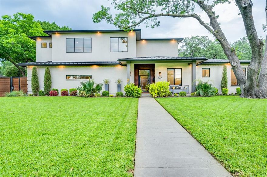 Stunning fully remodeled and expanded transitional home with large separate quarters ( not shown in square footage) situated in Melshire Estates! Perfect for a family with multi generations or live-in assistance. This well designed home is sleek and sophisticated & features a great floor plan. The gourmet kitchen opens to the main living room & is complete with quartzite countertops, center island, marble backsplash, two dishwashers, three ovens & gas cooking. Primary bedroom suite is downstairs & features a luxurious bathroom with designer fixtures, walk in closet with built-in drawers views & access to the pool area. Other special amenities include: mud room, utility room with freezer space, media room upstairs, loft area for pool table, attic storage, pocket doors, guest quarters with one bedroom and bath downstairs and one bedroom apartment with kitchen bath upstairs. The outdoor living area is amazing with a fireplace & outdoor kitchen. Large yard with pool and spa.