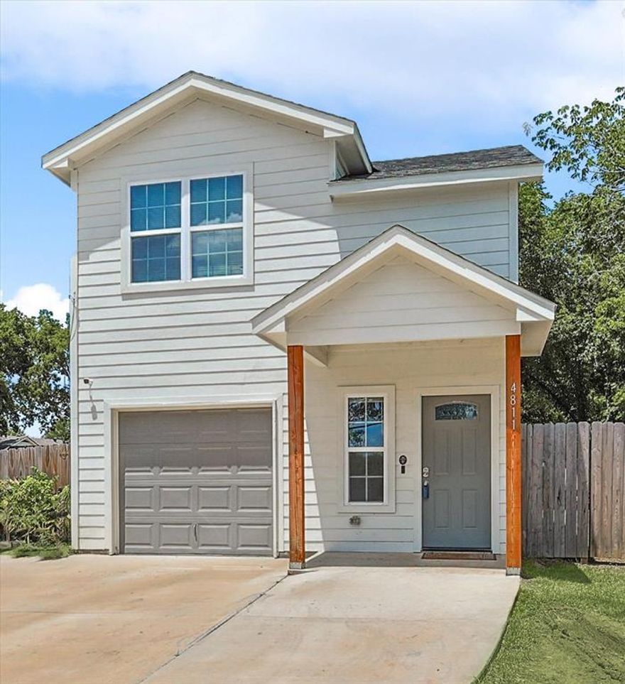 **THIS HOME QUALIFIES FOR 0% DOWN CONVENTIONAL LOAN WITH NO PMI! ASK HOW** Welcome Home! Step inside & be greeted into this very spacious house. The heart of the home is the inviting living space, where cozy evenings by the fireplace await & memories are made. This open kitchen is very inviting for guests which opens to the dining area with peninsula styled granite countertops & ample storage space, ensuring every meal is a culinary delight. Venture outside to this very spacious backyard, where endless possibilities await, whether you're hosting summer barbecues or enjoying a quiet morning coffee. Conveniently located less than 9 miles from the iconic Ft. Worth Stockyards, Ft. Worth Water Gardens, Ft. Worth Zoo, & the Modern Art Museum of Ft. Worth, you'll have access to an array of entertainment, dining, & cultural experiences right at your doorstep.
Don't miss your chance to call this impeccable residence home.