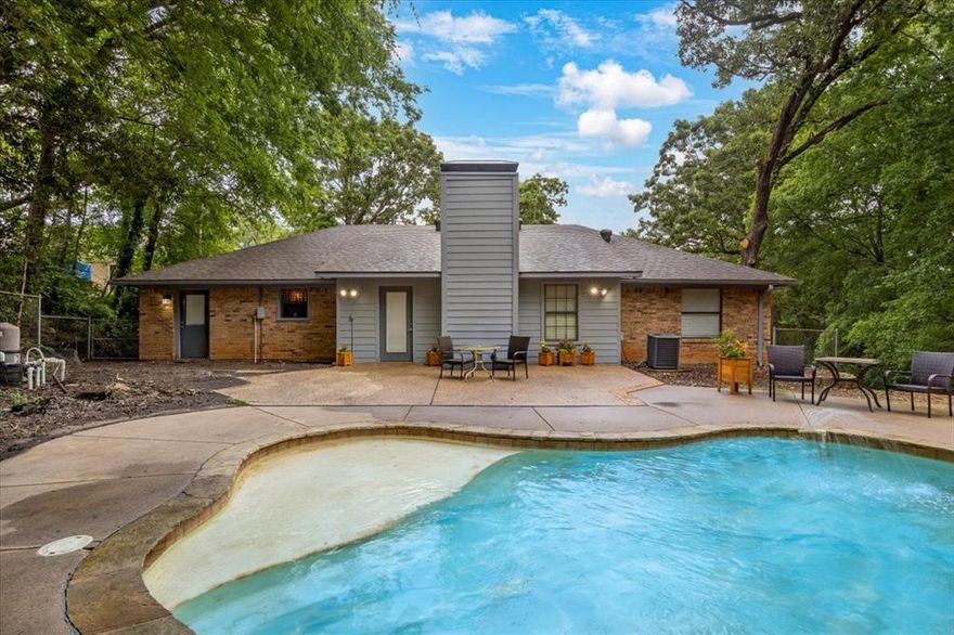 Looking for a home with space, updates, and a pool? This 3 bed, 2 bath home has 2,179 square feet of living space on over half an acre. You’ll love all the updates, the fresh exterior paint, new roof, updated landscaping, and the gunite saltwater poo lout back—perfect for Texas summers! Inside, there's plenty of room to spread out with the open floor plan and separate dining area. It is the perfect place to relax and make it your own. Located just off Hwy 2911 in Big Sandy, this one’s a great mix of comfort, style, and outdoor fun! Refrigerator is negotiable.