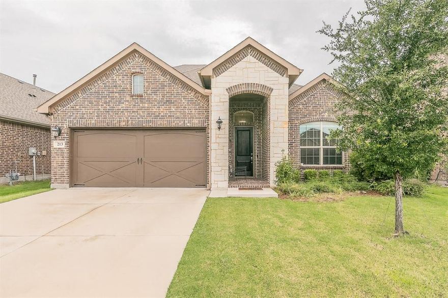 Price Improvement- Now under $400k! Well-maintained, move-in ready home in Morningstar neighborhood, Aledo ISD, zoned for McKinney Elementary School! 
Inside you’ll find 4 bedrooms, 3 baths, and an office. The primary suite, 2 bedrooms, and office are on the main floor; upstairs has a giant 4th bedroom + full bath — ideal for guests, teens, or your favorite snorer.
Other perks: no back neighbors and a tall fence (built-in introvert feature), covered patio (shade for days), tankless water heater (endless hot showers), epoxy garage floors (so shiny you’ll want to park barefoot), a Nest thermostat (because you’re fancy like that), and it’s wired for security (keeps the bad guys out and the teens in).
Congrats, you can stop scrolling and start packing!