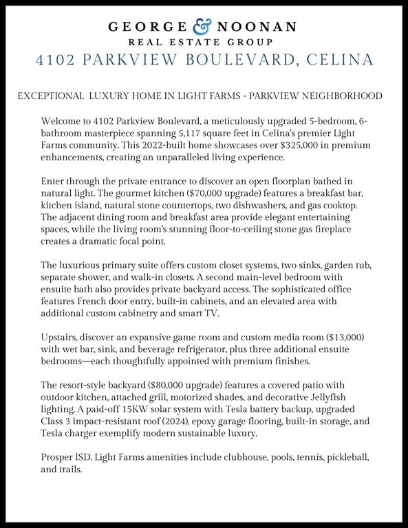 Light Farms The Parkview Neighborhood - Residential