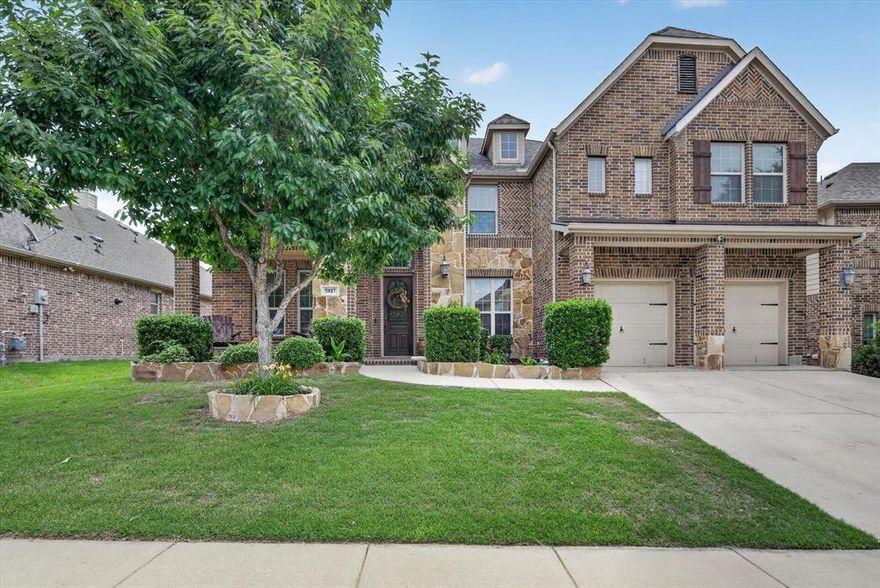 Welcome to 5817 Pine Flat Court in the highly sought-after master planned community of Marine Creek Ranch! This meticulously maintained one-owner home offers 5 bedrooms, 4 full bathrooms, and a spacious layout designed for both comfortable living and entertaining. Conveniently located near Naval Air Station Joint Reserve Base Fort Worth, shopping, dining, major highways, and located within Eagle Mountain-Saginaw ISD.

Inside, you’ll find multiple living spaces including a formal living room, large family room, private office, oversized game room, and a dedicated media room complete with projector, screen, surround sound, stadium seating, and a dry bar with space for a microwave and mini fridge. The open-concept kitchen flows seamlessly into the main living area and breakfast nook, while the formal dining room creates the perfect setting for hosting family and friends.

The spacious primary suite features an ensuite bath with a soaking tub, separate shower, and large walk-in closet. Generously sized secondary bedrooms provide flexibility for growing families, guests, or work-from-home needs. Outside, enjoy relaxing mornings on the covered front patio and evenings entertaining on the covered back patio. Beautifully landscaped flower beds create stunning curb appeal, while the new roof adds peace of mind for future homeowners.

Living in Marine Creek Ranch means enjoying scenic walking and biking trails along Marine Creek Lake, a private gated waterfront area with fire pits and boat dock access, plus community events known for their unforgettable Fourth of July, Christmas, and Easter celebrations. This Fort Worth home truly offers space, lifestyle, and community all in one! 
Buyer and buyer's agent are responsible for verifying all information, including schools and HOA information.