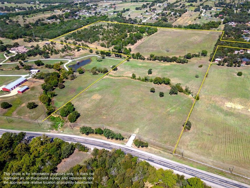 55 prime acres with Fm428 (Sherman Drive) frontage and positioned between Aubrey and Denton.  This exceptional acreage parcel provides a balance of visibility and privacy enhanced by a scenic mix of trees and pasture.  This acreage has a current AG exemption and is fenced and cross-fenced, including a ±20-acre high-fenced wooded area with a pond.  The property lies within an area of upscale estates, acreage venues, and a portion borders the sought-after Blackjack Oaks neighborhood.  With no deed restrictions, the possibilities for this tract are almost limitless.  Being ideally suited for a luxury estate or equestrian property, its prime location on FM428, within the Aubrey ETJ, also offers excellent potential for other options.  Property showings are available for approved buyers.