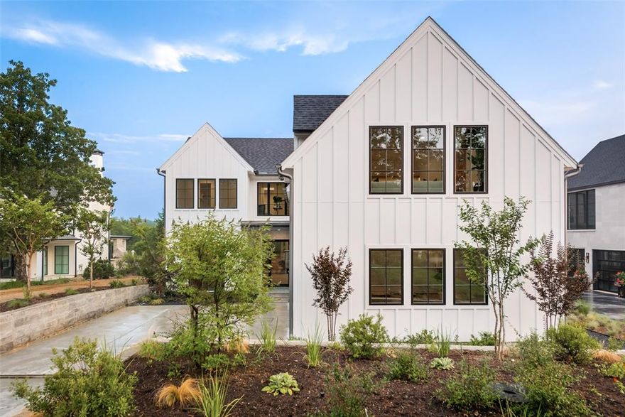 Discover an exquisite waterfront home in Long Cove’s prestigious private community. Crafted by Olerio Homes, this stunning new construction sits on over a quarter of an acre, just a short 75-minute drive from Dallas. The main floor offers a luxurious primary suite, while the upstairs presents a spacious layout including large game room for entertaining. Nestled in sought-after Henderson Bay, this home showcases breathtaking views of the open water and Henderson Bay bridge. With its sleek transitional farmhouse design, this residence exudes irresistible curb appeal. Experience the epitome of lake living with white glove service and an array of amenities, including a boat valet, 9-hole golf course, on-site fitness center, and pickleball and tennis courts. Across from the new Henderson Bay pool now open, all adding to the serene views from your back porch.  With 4 bedrooms and 4.5 bathrooms, this property provides ample space for comfortable living. Don’t miss this unique opportunity!