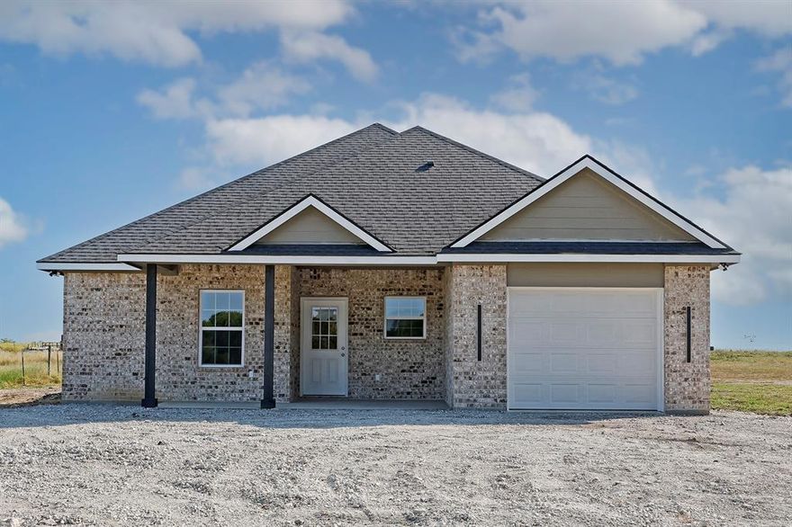 Experience the perfect blend of modern comfort and country living in this brand-new home situated on 1 acre! This 4-bedroom, 3-bathroom residence offers 2,000 sq ft of thoughtfully designed living space with an open concept floor plan that’s ideal for family gatherings and entertaining. Step inside to find a bright and airy layout with a spacious living area that seamlessly flows into the kitchen and dining spaces. The kitchen features sleek finishes, plenty of cabinetry, and a large island that serves as the centerpiece for both meal prep and casual dining. The private primary suite offers a relaxing retreat complete with a large walk-in closet and a beautifully finished en-suite bathroom. Three additional bedrooms provide ample space for family, guests, or a home office. Enjoy the peace and quiet of country life with wide-open views and room to breathe, while still being just a short drive to schools, shopping, and amenities. With 1 acre of land, there’s plenty of space for outdoor living, gardening, or even future additions like a workshop or pool. This new build offers the best of both worlds—modern design paired with the tranquility of country living. Don’t miss your chance to make it yours!