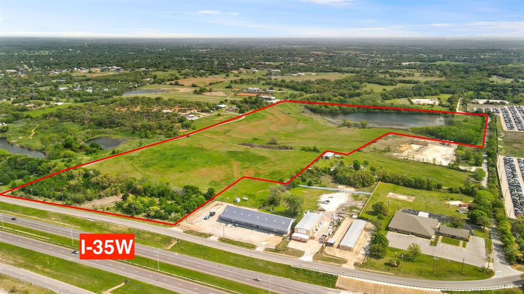 Great opportunity to own land with road frontage on I-35W within Burleson city limits. Located just 25 minutes from
downtown Ft. Worth! This property is not currently zoned commercial, it will be up to the buyer to convert to commercial. Over 745 ft of road frontage on I-35W, which has over 165,000 vehicles passing per day. Currently zoned Ag. Potential to purchase up to 98 acres altogether. See pictures for the additional land available, separate listings. Bethesda Water Supply is water provider for this area.