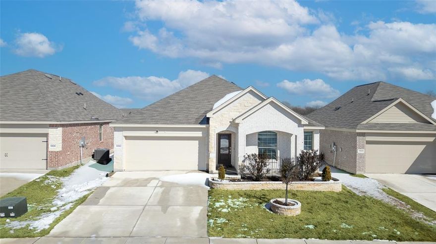 Welcome home! This beautiful 4-bedroom, 2-bath home, built in 2021, is perfect for first-time home buyers looking for modern comfort and long-term savings. The attractive stone elevation adds great curb appeal, while the no-carpet flooring throughout makes the home easy to maintain and ideal for kids and pets. Enjoy a large backyard with plenty of space to play, entertain, or relax.

A major bonus: the solar panel system is fully paid off (approximately $40,000 value), helping keep monthly energy costs low from day one. Located in a friendly community with a park, basketball court, and volleyball court, this home offers a great lifestyle in a neighborhood you’ll love. Move-in ready and thoughtfully designed, this is a home you can feel confident starting your homeownership journey in.