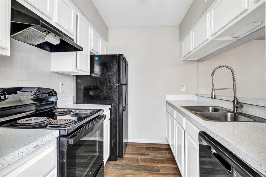 FANTASTIC OPPORTUNITY FOR INVESTOR OR 1st TIME BUYER! This cozy condo has been tastefully renovated with fresh paint, new flooring, granite countertops, updated appliances & more! Location feeds to Richardson ISD & is conveniently located to a variety of amenities with an easy commute to multiple areas of Dallas. Springtree Crossing Condos is a charming & well-maintained community with 2 pools, covered parking, & ample overflow parking. Each building contains 4 units is designed with privacy in mind. Kitchen, Dining, Living & half bath downstairs, w~ 2 bedrooms & full bath upstairs. I challenge you to find another property with comparable location & condition at this price point, or lower monthly HOA fees! INVESTORS - ASK ABOUT THE ADDITIONAL UNITS AVAILABLE! See documents for more info about opportunity for Buyers through Chase Homebuyer Grant Program.