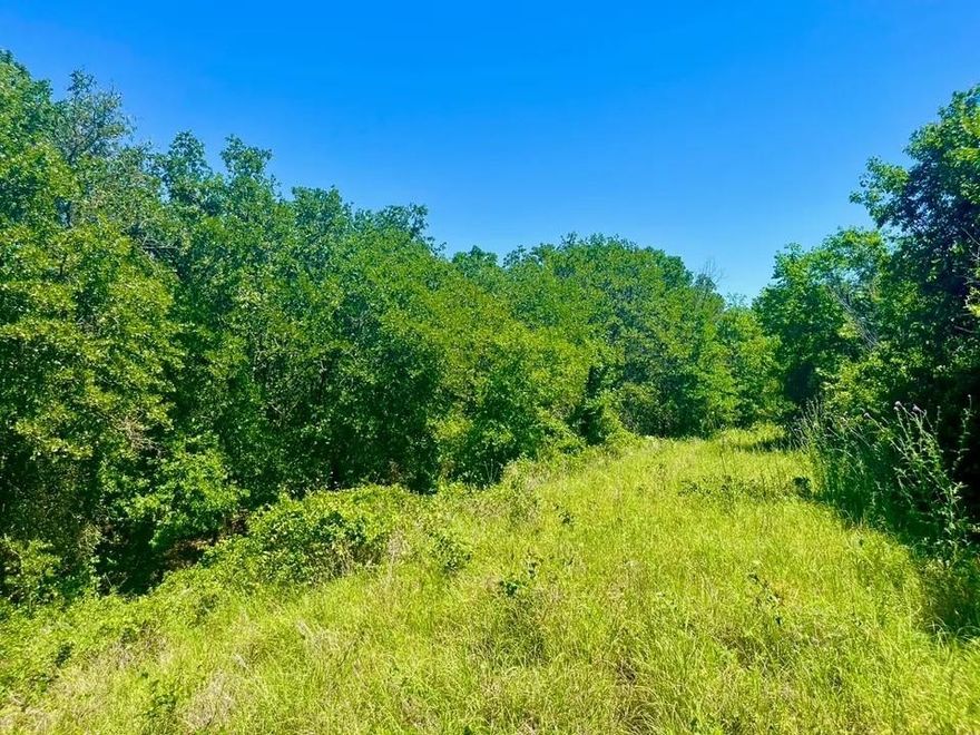 Lot 35 in Sarra Ranch Estates is a scenic 2 acre corner property adorned with dense hardwoods, offering both privacy and a natural environment ideal for your dream home. Located within Sarra Ranch Estates in Parker County, Texas, this lot provides a tranquil setting amidst rolling hills, open spaces and thick hardwoods spanning 246 acres, steeped in ranching heritage. Perfect for those seeking a serene country lifestyle, residents can enjoy peaceful walks and horseback riding along the streets of Sarra Ranch. Sarra Ranch Estates is a deed-restricted community without an HOA, offering amenities like underground power and fiber internet, and allowing horses, making it a distinctive and desirable location for homeowners looking for privacy and natural beauty.