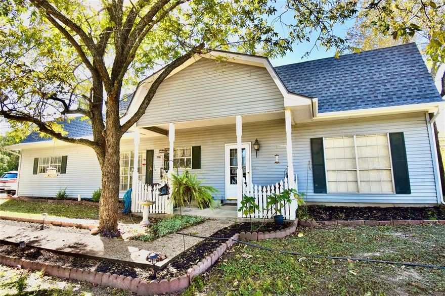 Location, location, location! What a great area to live in! Out of the city limits but minutes from town.  This cute custom home is just what you need to be a part of this special community.  The home features 3 bedrooms and 2 baths.  Newer luxury vinyl flooring covers the downstairs. Fireplace has a blower that helps to keep things warm on cold days.  Freshly painted throughout.  Upstairs features two bedrooms and bath plus a great extra space that could be finished out for playroom or additional bedroom.  Outside you can experience a peaceful setting on 1.94 acres.  There is a large 24x36 workshop with electric for storage or hobbies.  Come see if this is the one for you!