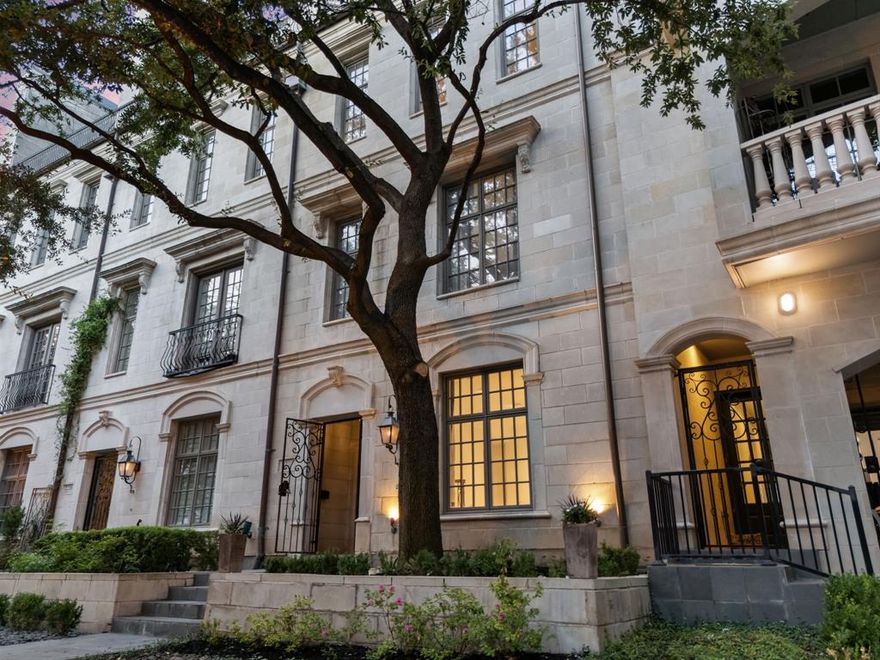 Elevated sophistication meets timeless design in this elevator five-story Greystone. Perfectly positioned in the heart of the coveted State Thomas neighborhood in Dallas. Spanning 3,437 sq. ft., this remarkable residence showcases 3 bedrooms, 3.5 baths, and a private roof top pool, all with no HOA.

First Level – An inviting living area with a powder bath sets the tone for effortless entertaining.

Second Level – A versatile library-office, private bedroom, two full baths, and utility room offer both comfort and functionality.

Third Level – The primary suite defines elegance with a grand walk-in closet, dual vanities, a jetted soaking tub, and separate shower.

Fourth Level – A chef’s gourmet kitchen flows seamlessly into an open-concept den and dining area, accompanied by a stylish powder room and striking skyline views.

Fifth Level Rooftop Oasis –Roof replaced September 2025, with a private pool and 520 sq. ft. of deck space, this retreat delivers unparalleled 360-degree views of Dallas, stunning by day and dazzling by night.

A rare offering in one of Dallas’s most vibrant enclaves, this Greystone residence embodies privacy, luxury, and an urban lifestyle reimagined.

Propery Sold as Is