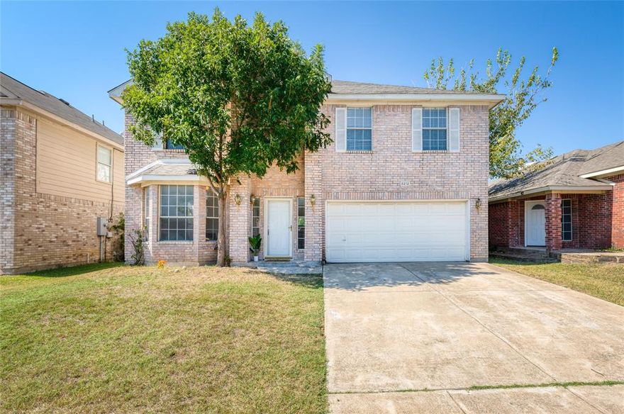 This is a 4 bed, 2.5 bath home in the VERY DESIRABLE Hulen Heights-Stone Meadow neighborhood! MINUTES from the Chisholm Trail and major highways, this amazing home has BRAND NEW PAINT throughout the entire home and spacious living areas!! The house is ready for any family to come and make it their own! The backyard is large and is perfect for hangouts and dog lovers! This home lacks NOTHING and is definitely a must see! Come see it today, this will not last long!